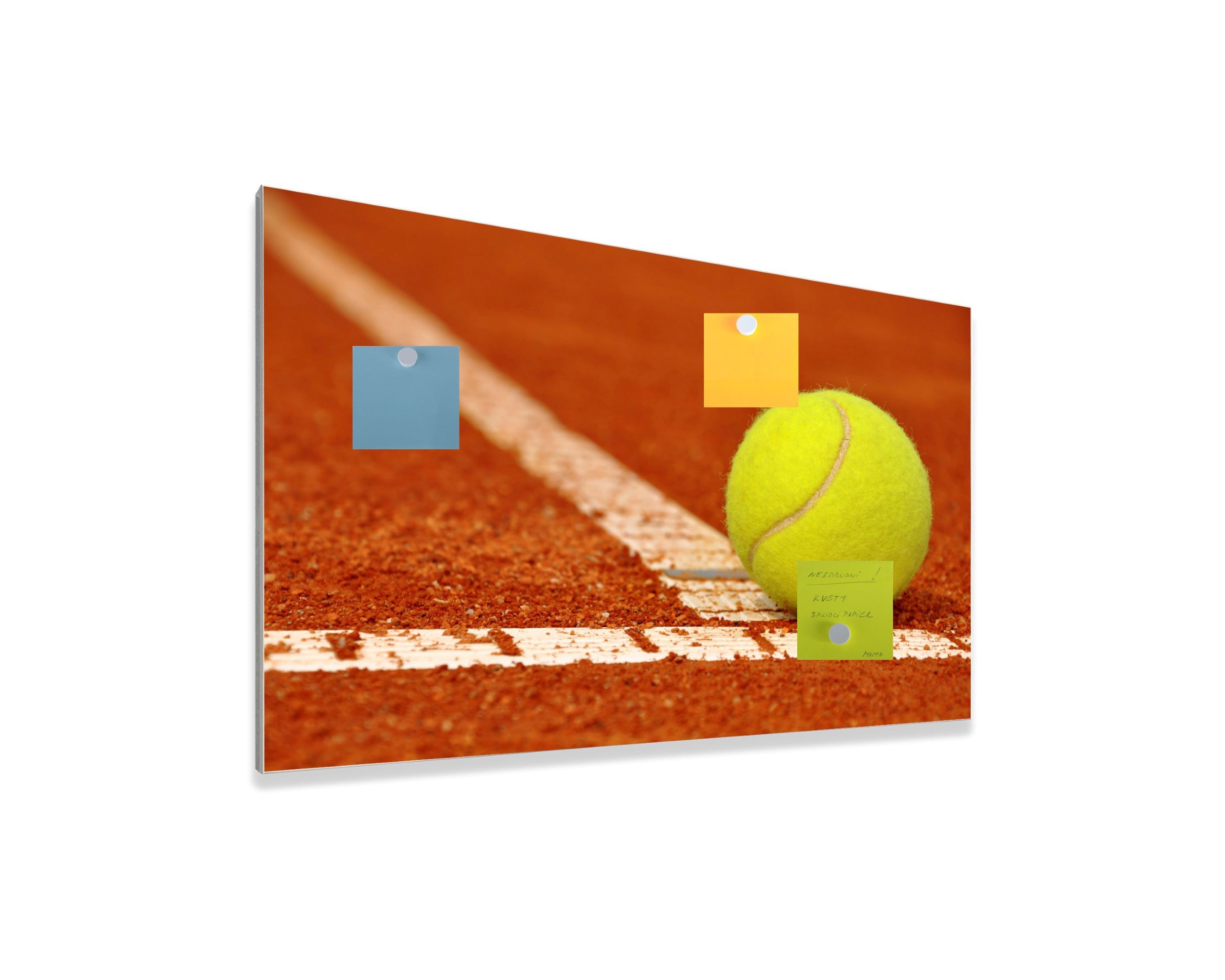 Magnetická tabuľa easy MTv - motív tenis