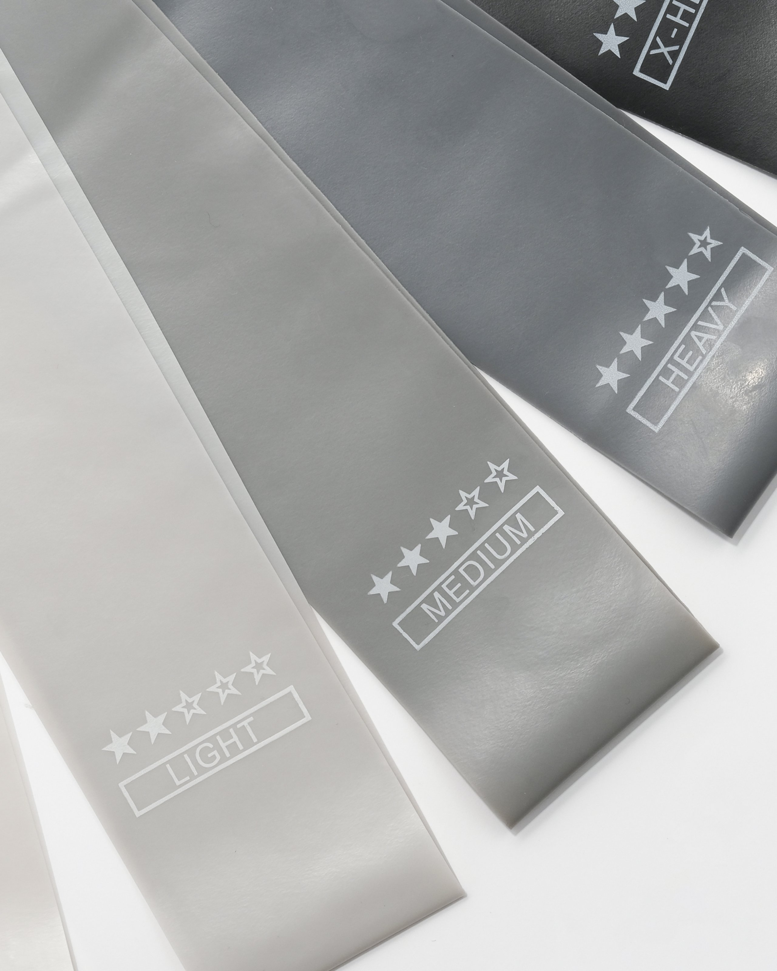 Gumové posilňovacie pásy (expandery) – Set 5 úrovní odporu