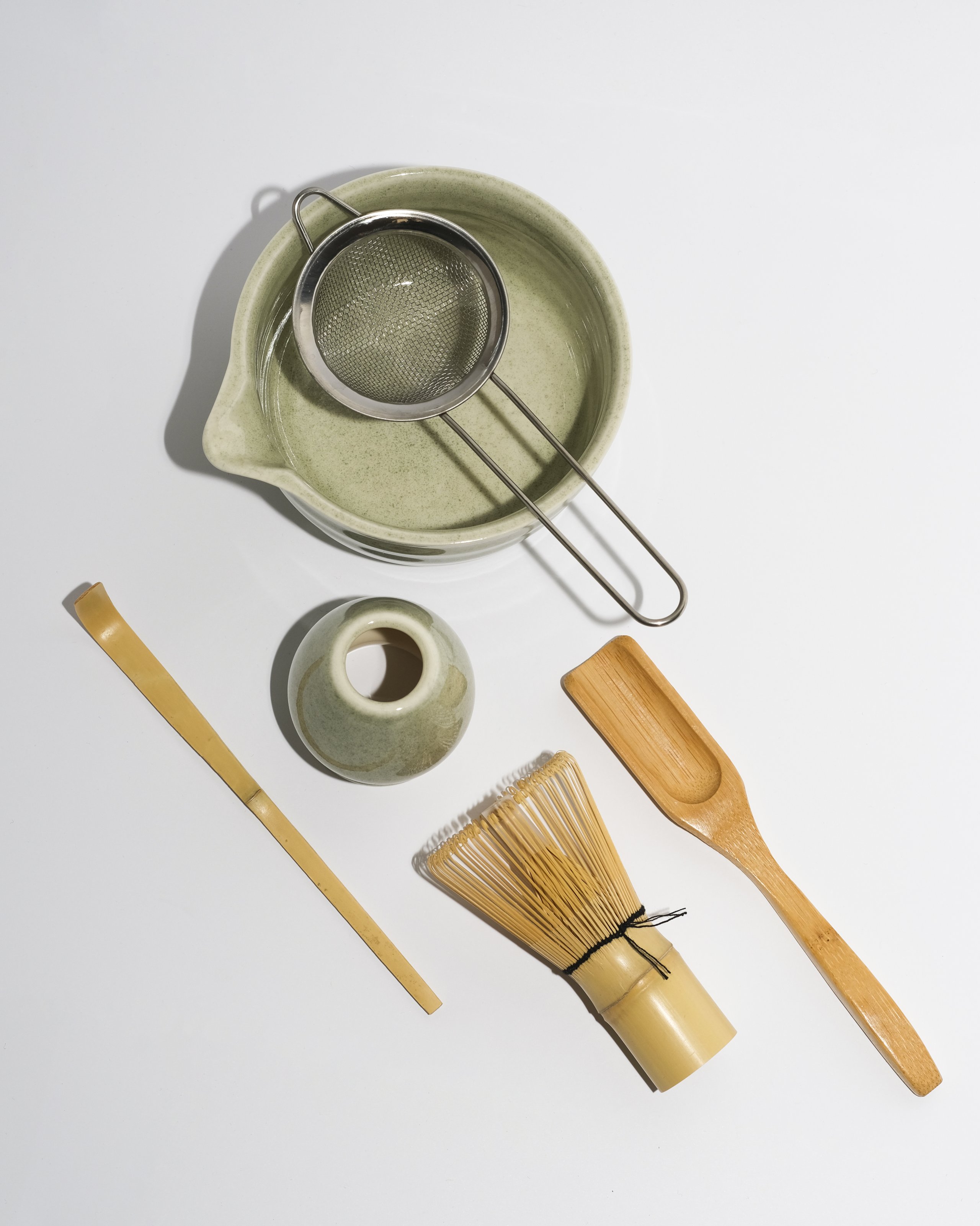 Matcha Ceremoniálny Set – Zelená edícia (6-dielny)