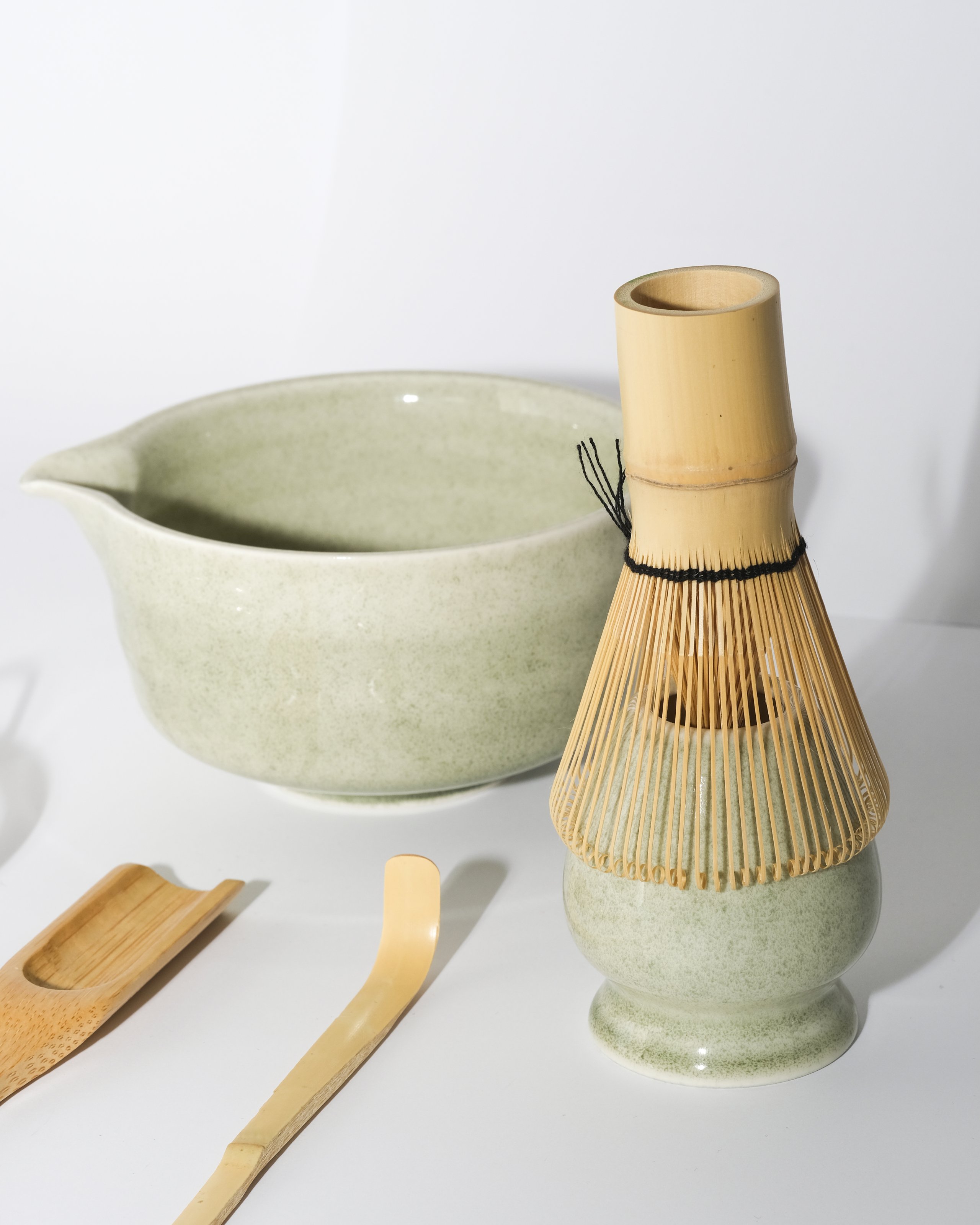 Matcha Ceremoniálny Set – Zelená edícia (6-dielny)