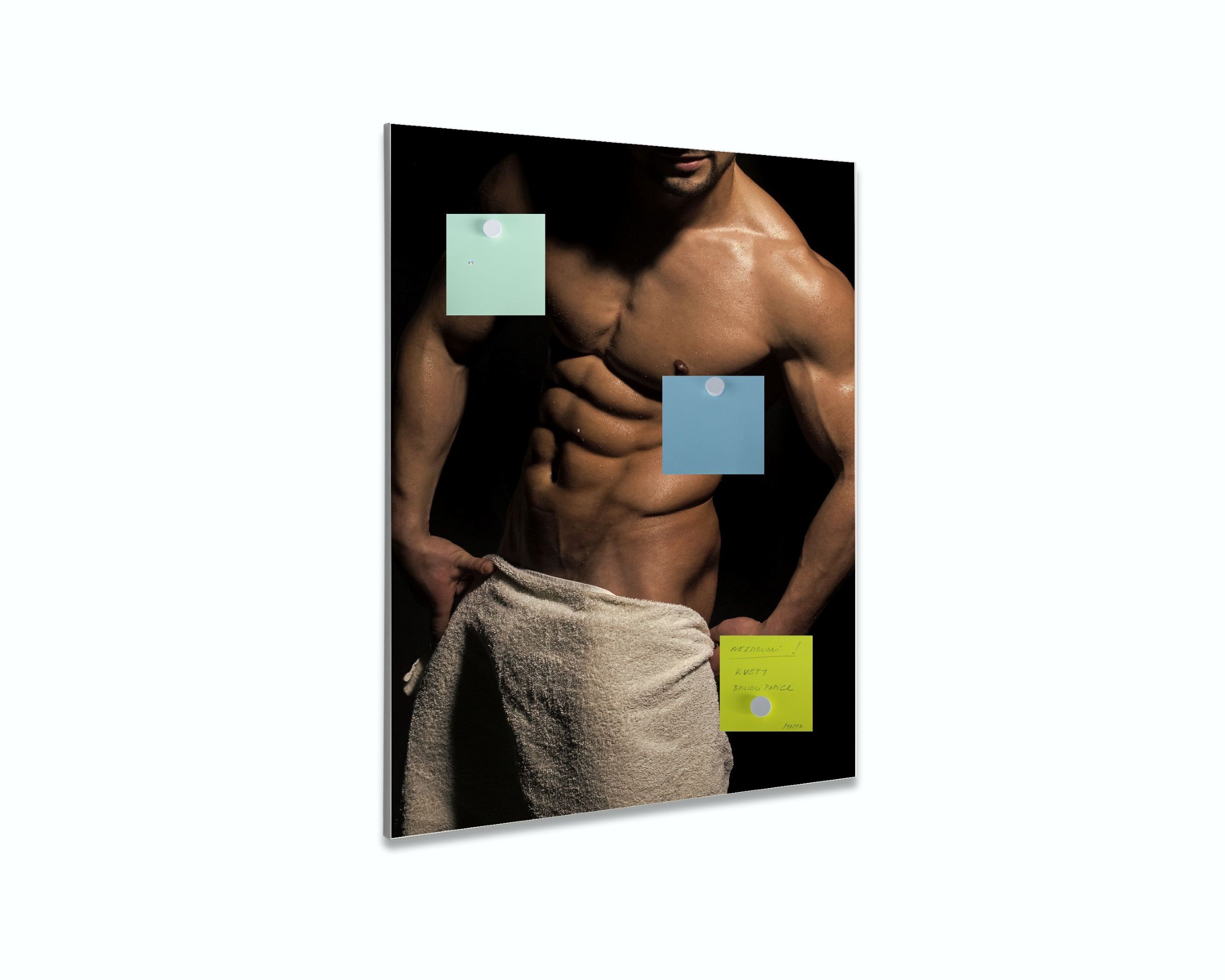 Magnetická tabuľa easy MTz - motív sexy chlap