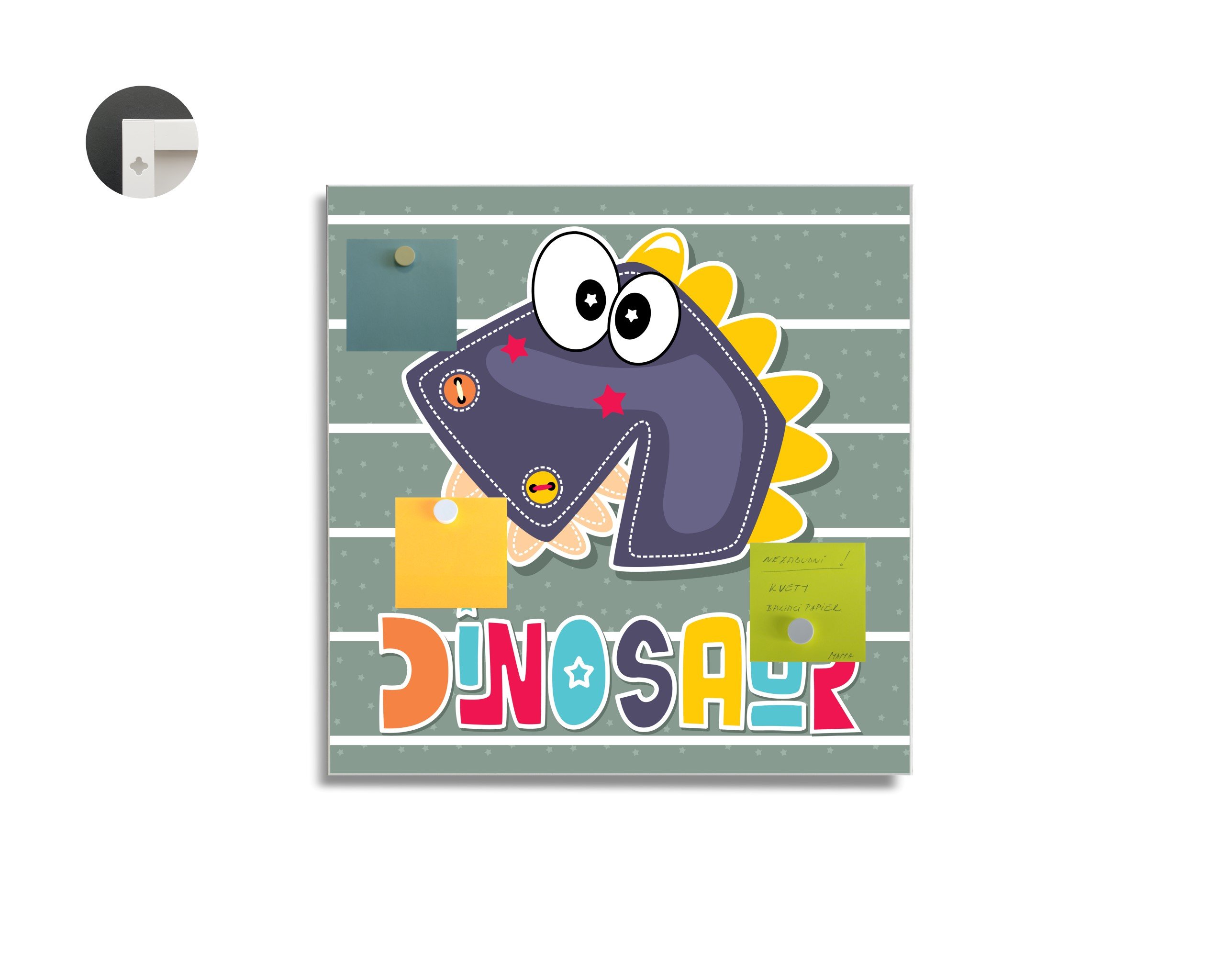 Magnetická tabuľa easy - motív dinosaurus