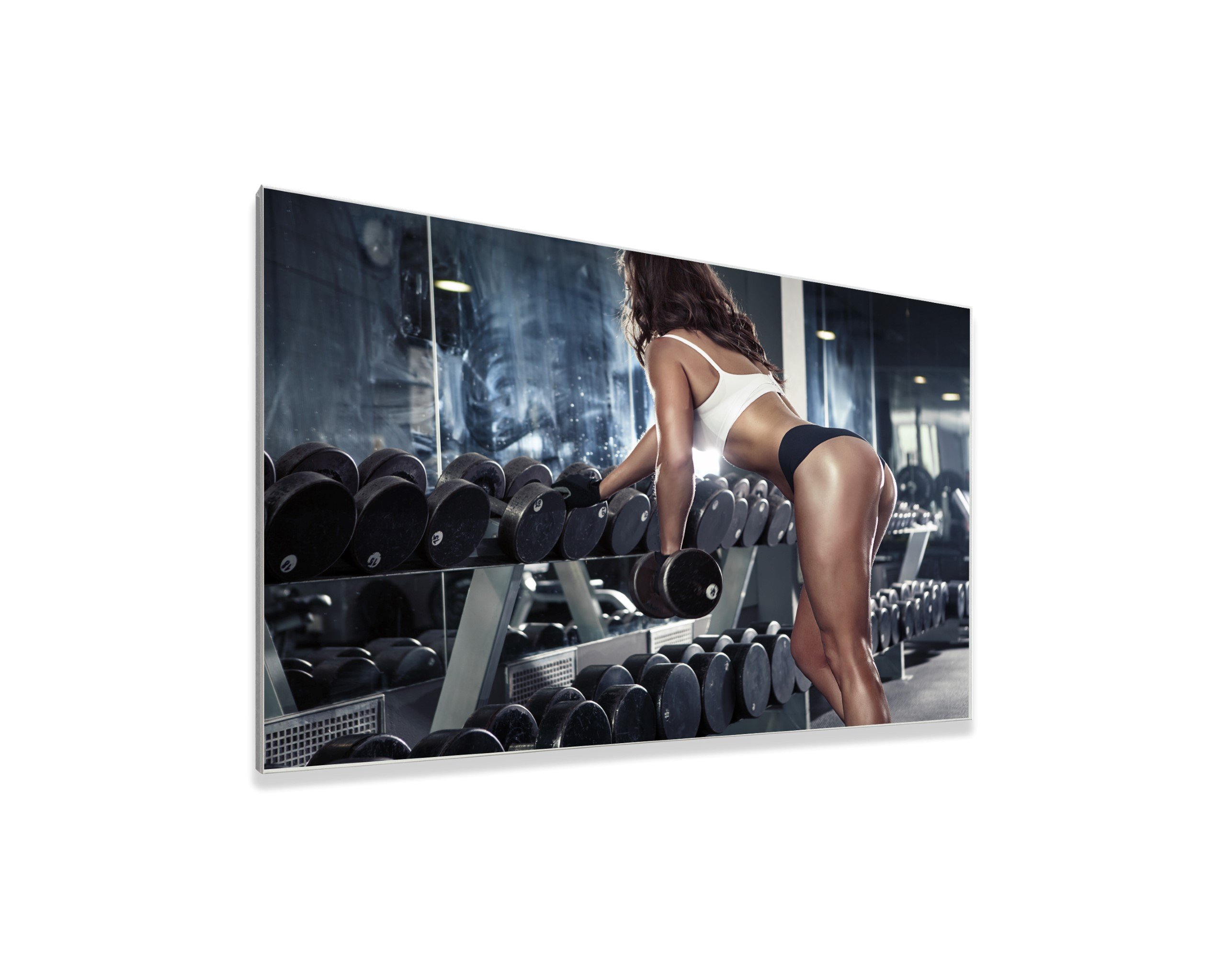 Magnetická tabuľa easy MTv - motív fitness 4