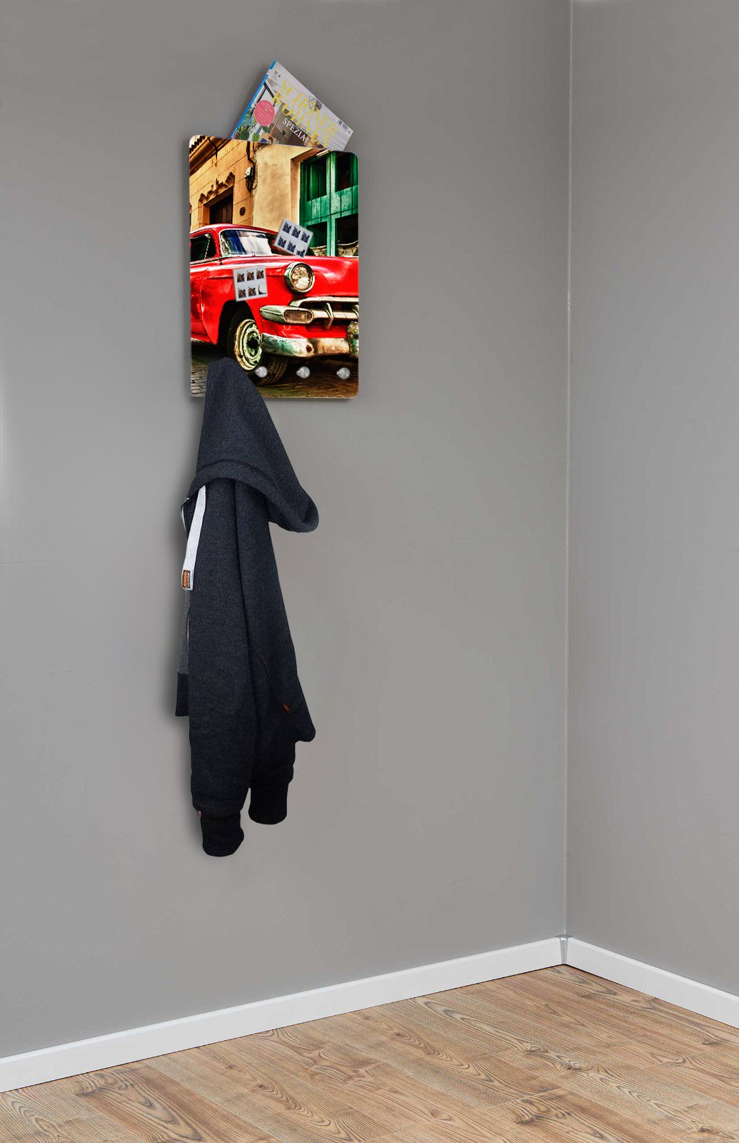 Vešiakový panel s motívom "Premium 60"