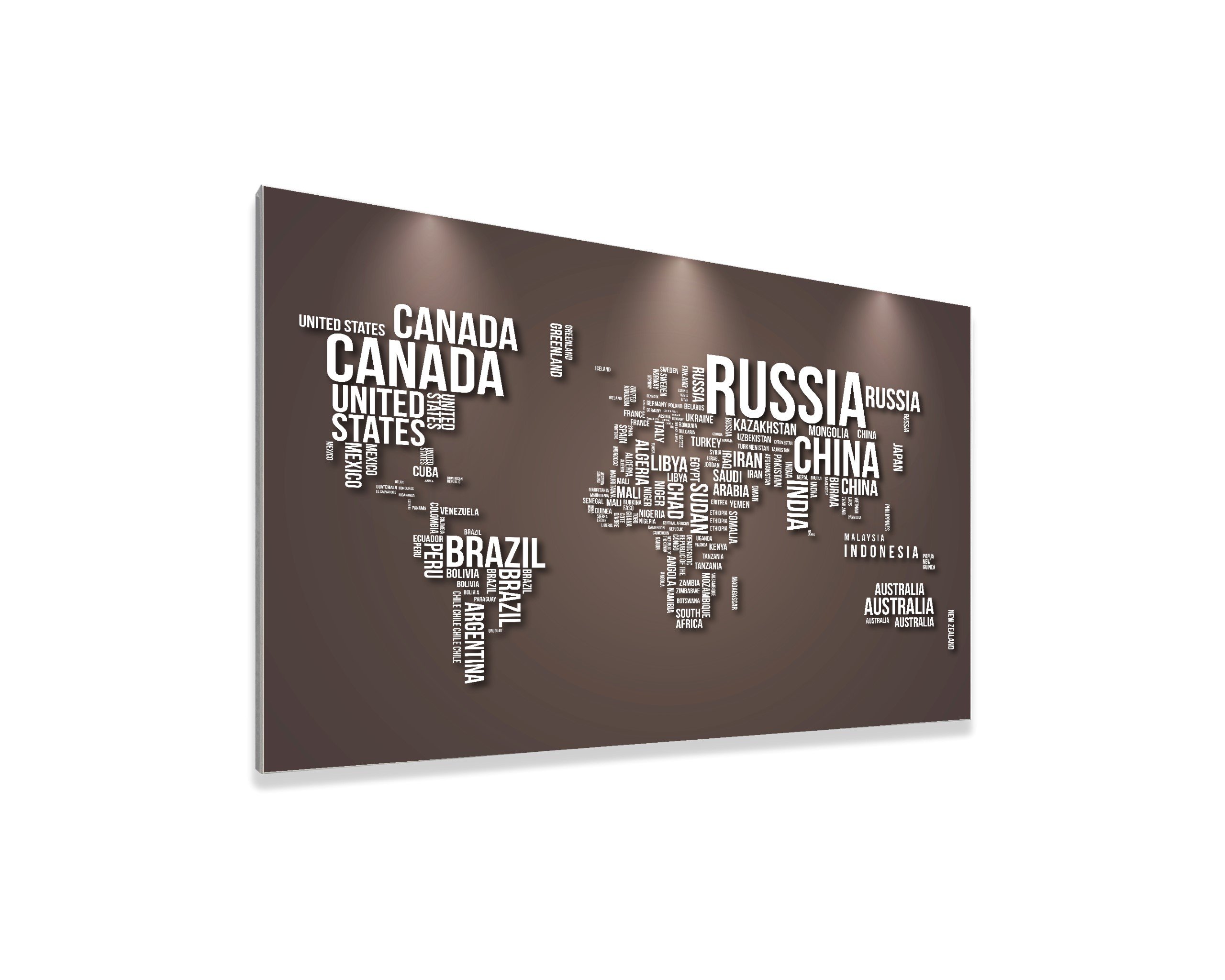 Magnetická tabuľa easy MTv - motív mapa sveta