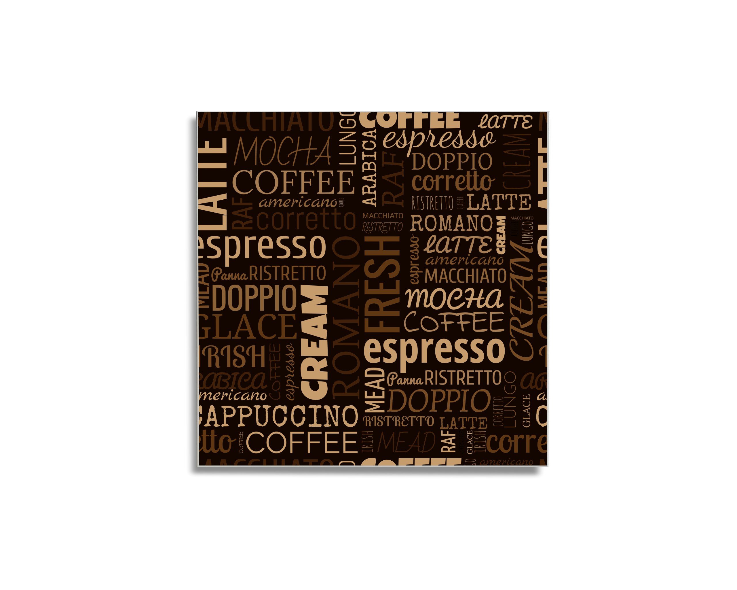 Magnetická tabuľa easy - motív espresso