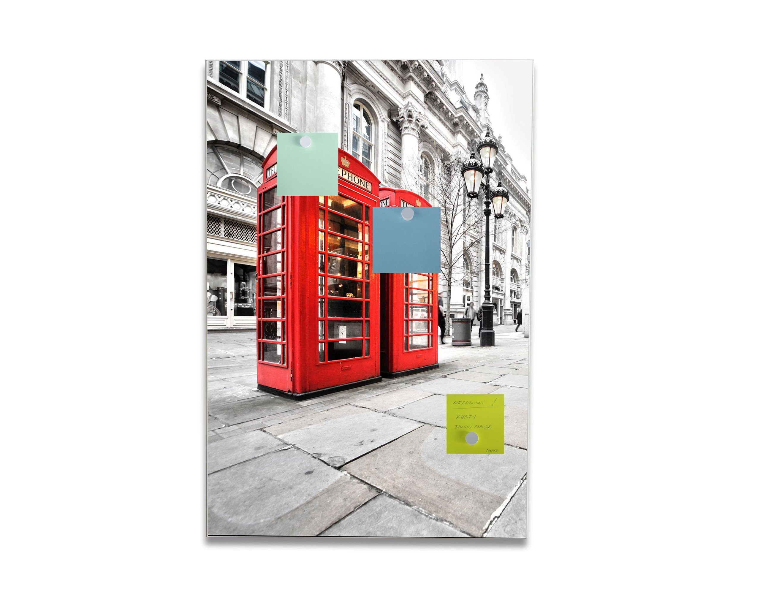 Magnetická tabuľa easy MTz - motív London 3