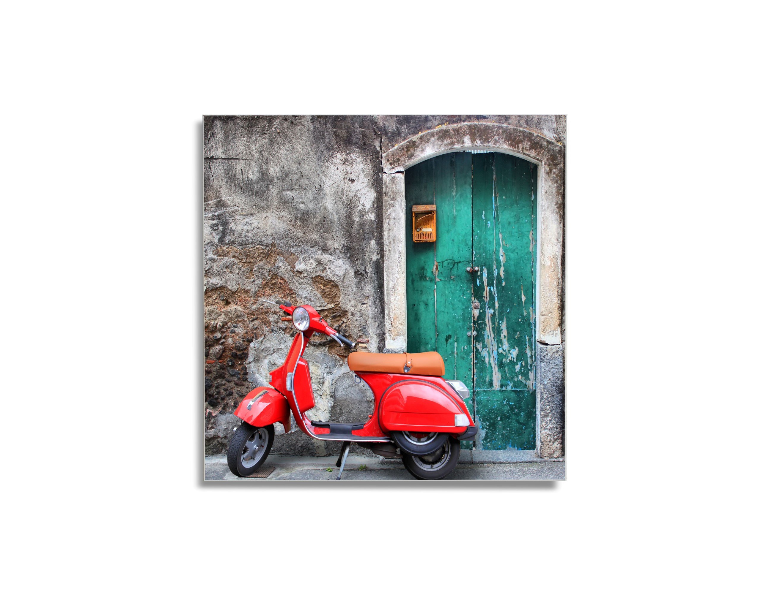 Magnetická tabuľa easy - motív moped