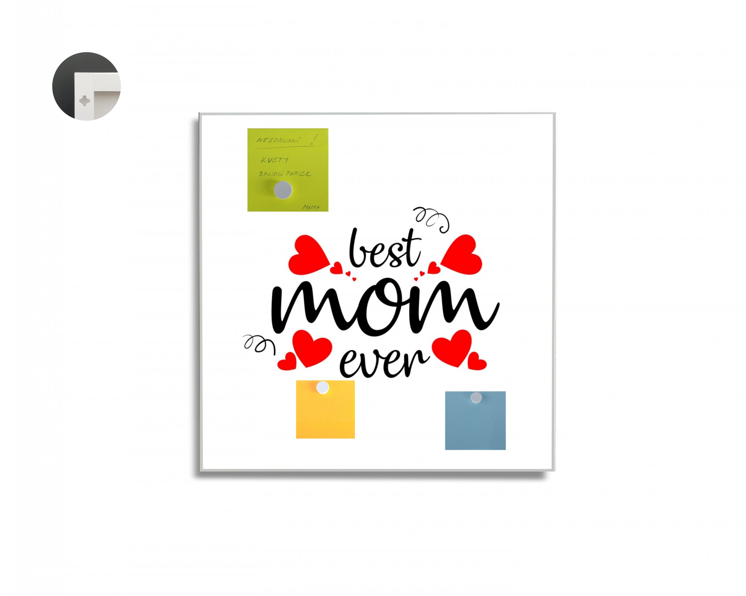 Magnetická tabuľa easy - motív Best Mom Ever