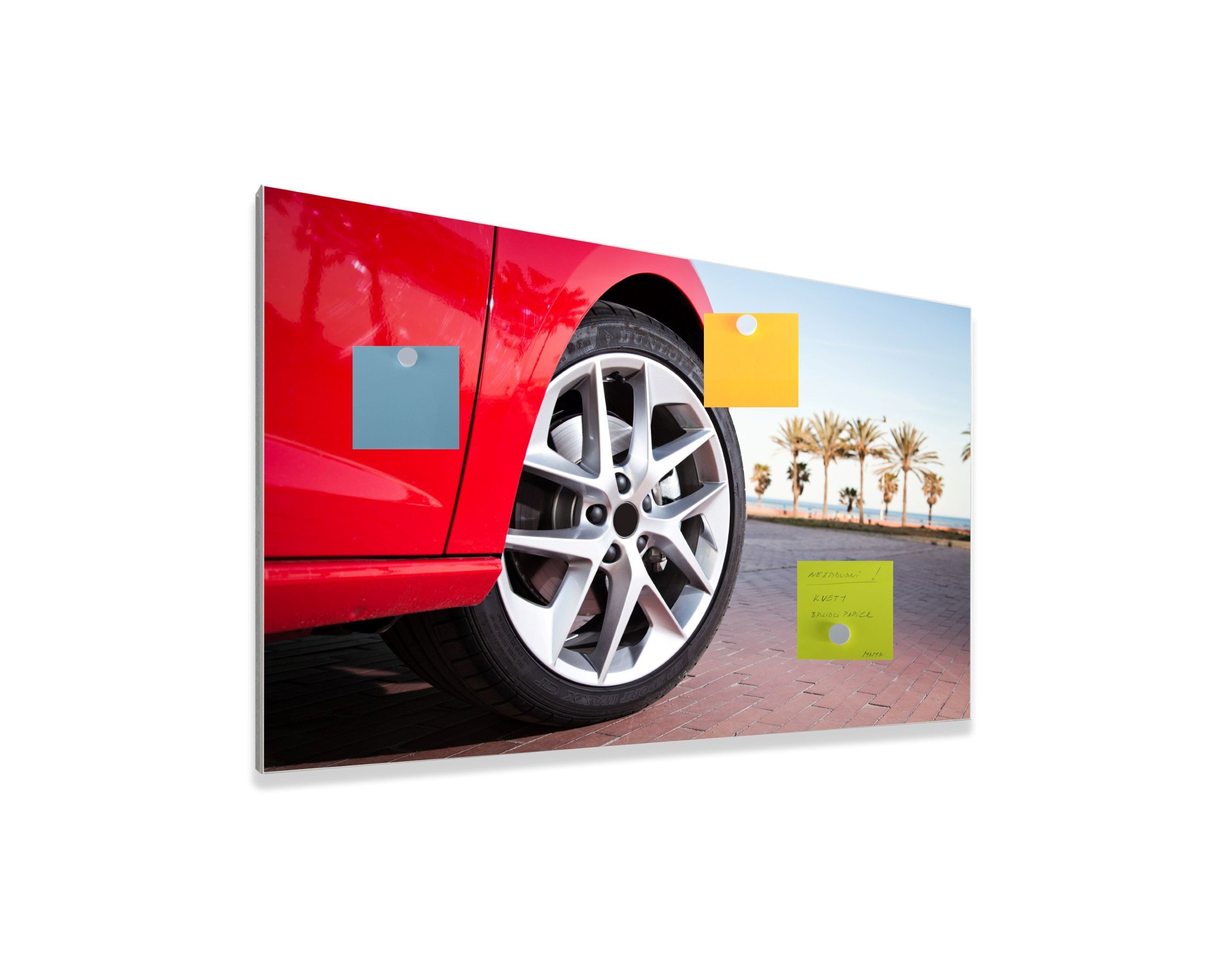 Magnetická tabuľa easy MTv - motív auto