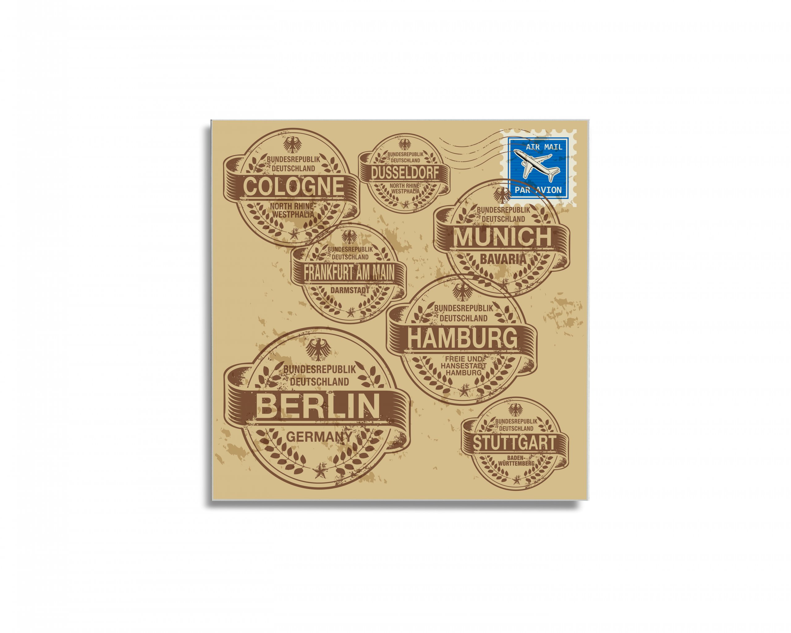 Magnetická tabuľa easy - motív Berlín